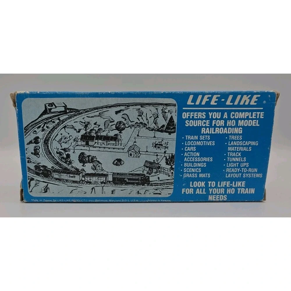Vintage Life Like 40' S/D Box Car Spaghettios Franco American 8429 w/ Box